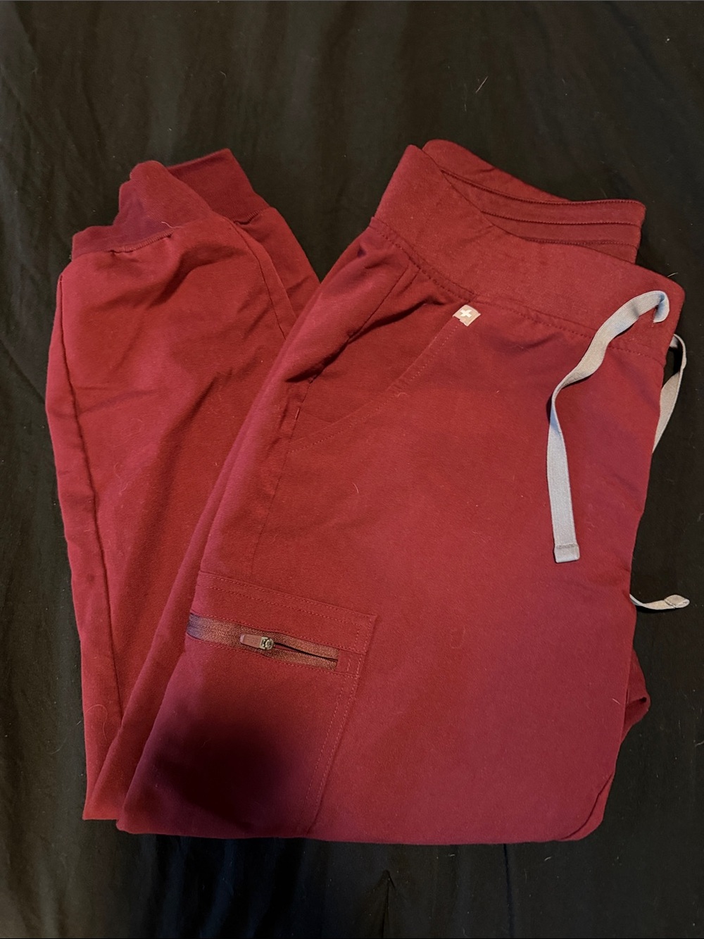Figs Technical Collection Zamora Joggers in Burgundy